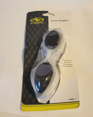 Athletic Junior Googles Flex Frame Anti-Fog Lenses Ages 7+